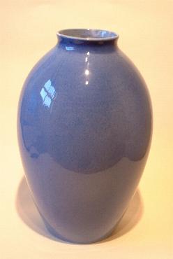 Blue vase