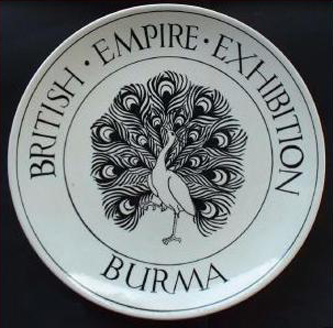 British Empire Exhibition Commemorative plates