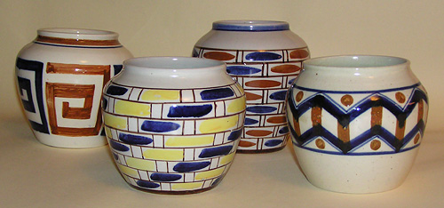 Geometric vases