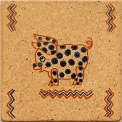 Pig tile